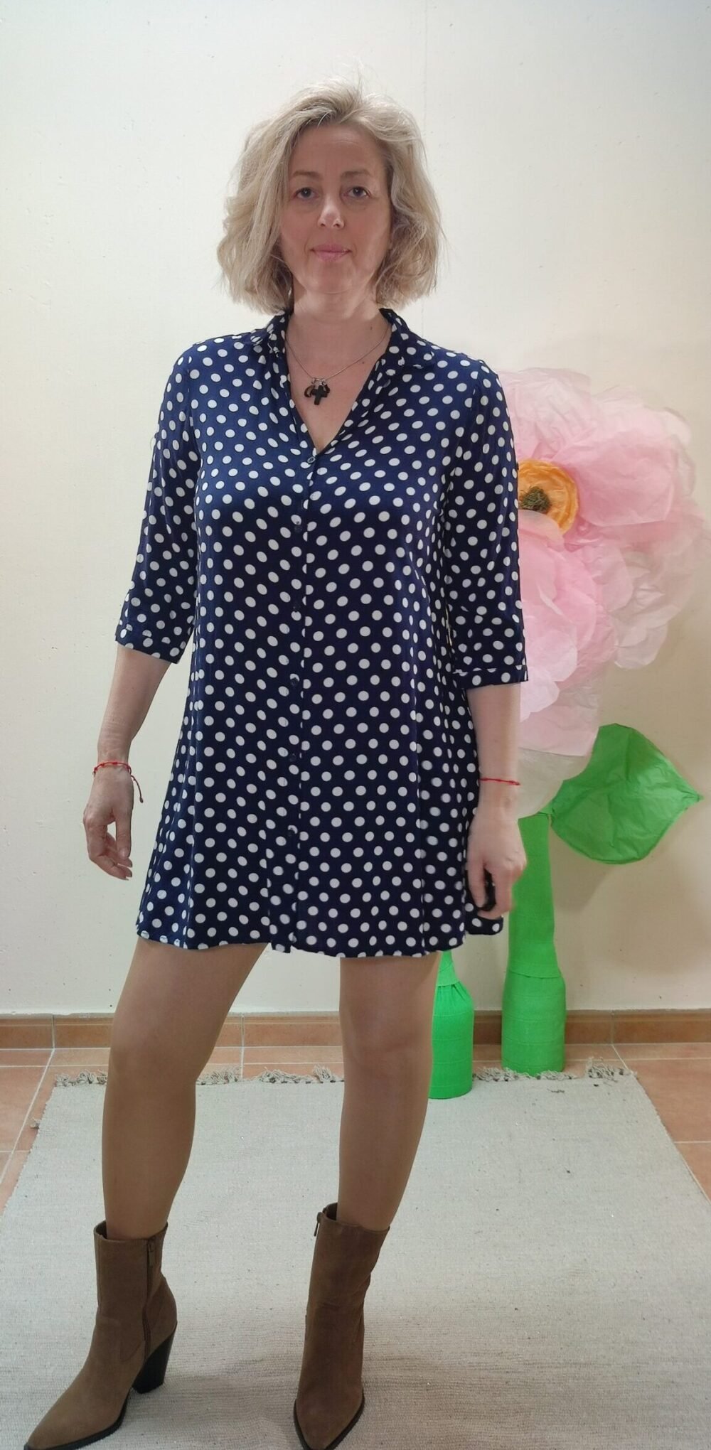 VESTIDO CAMISERO LUNARES