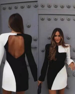 VESTIDO BLACK & WHITE