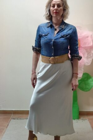 FALDA SATEN