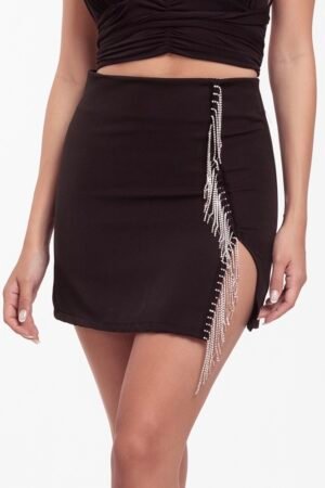 FALDA STRASS