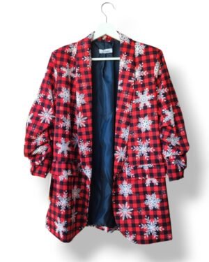 BLAZER NAVIDEÑA COPOS DE NIEVE