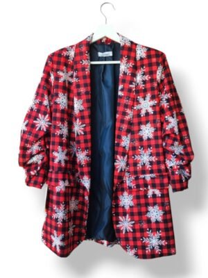 BLAZER NAVIDEÑA COPOS DE NIEVE
