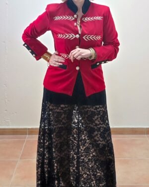 CHAQUETA MILITAR ELEGANTE