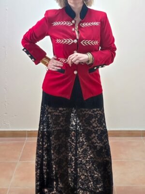 CHAQUETA MILITAR ELEGANTE