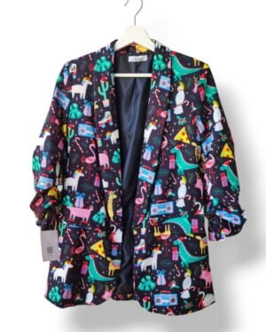 BLAZER NAVIDEÑA DINOSAURIOS