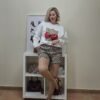 SHORT LEOPARDO
