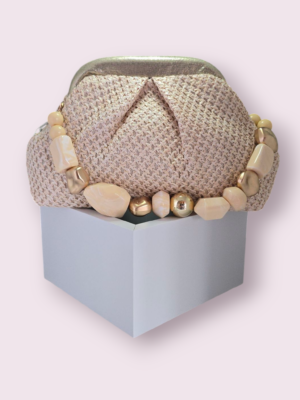 BOLSO MANO RAFIA CADENA