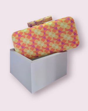 CLUTCH ESTAMPADO AMARILLO